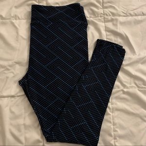 LuLaRoe Leggings TC Tall & Curvy - Dark Blue